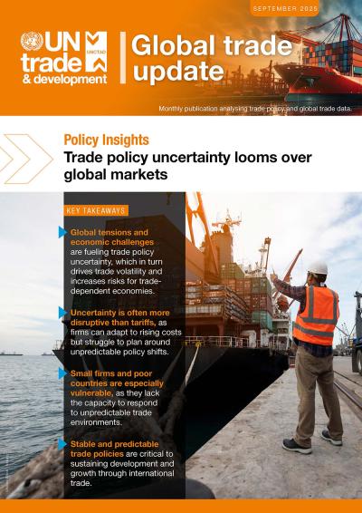 Cover for Global Trade Update (September 2025): Trade policy uncertainty looms over global markets