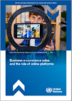 Cover of Business e-commerce sales and the role of online platforms